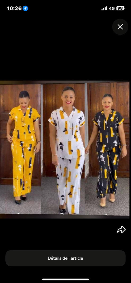 Combi pantalon élégante