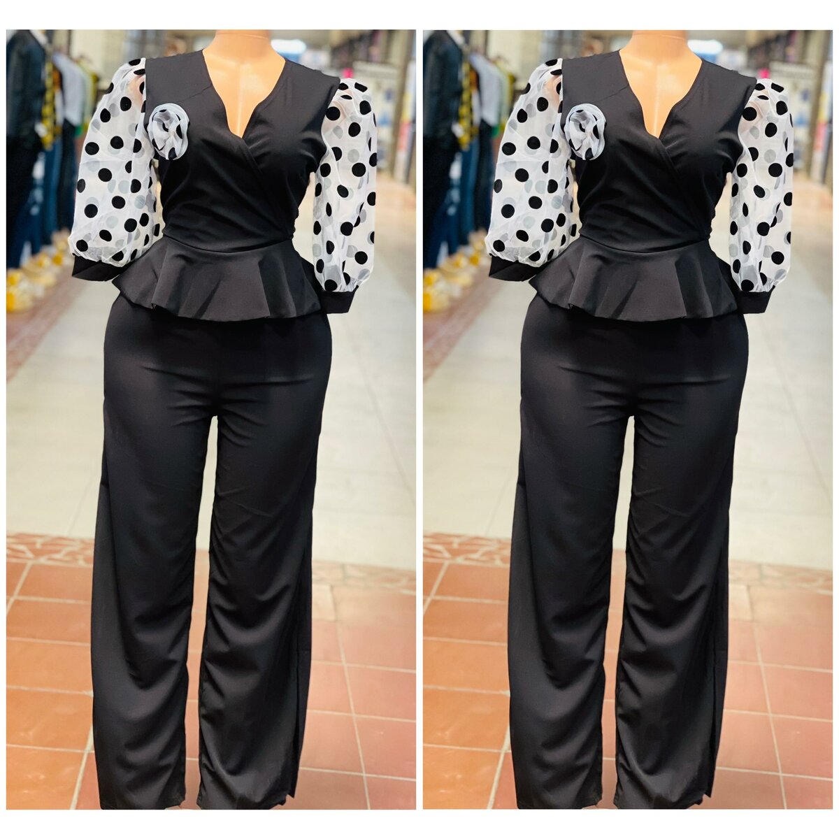 *Jumpsuit giving classic and clean vibes