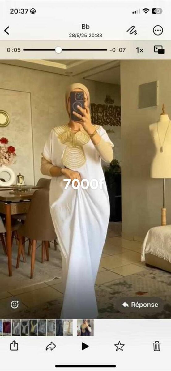 Robe Maxi Décontractée Femme