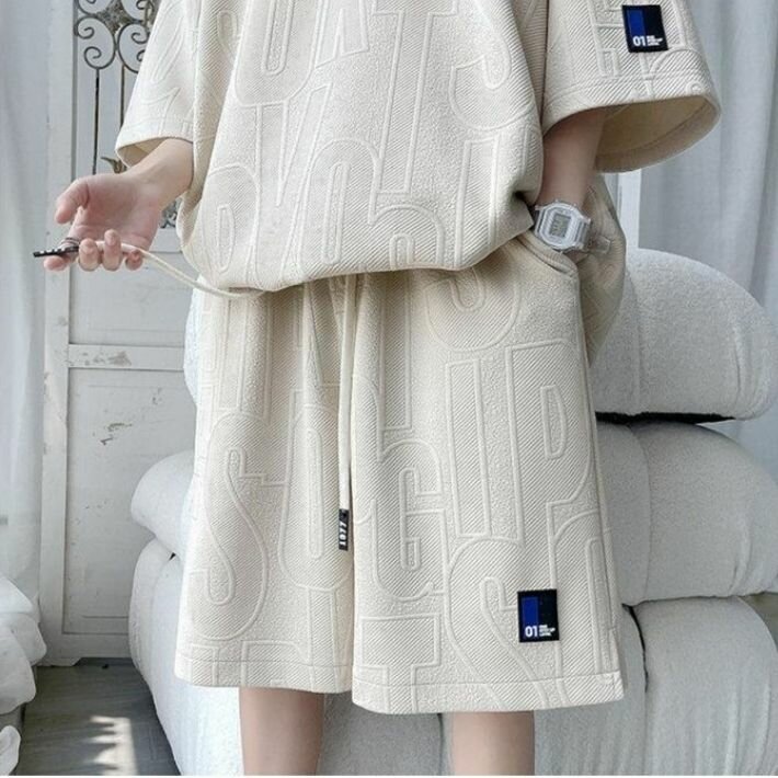 T-shirt + Short Pour Homme