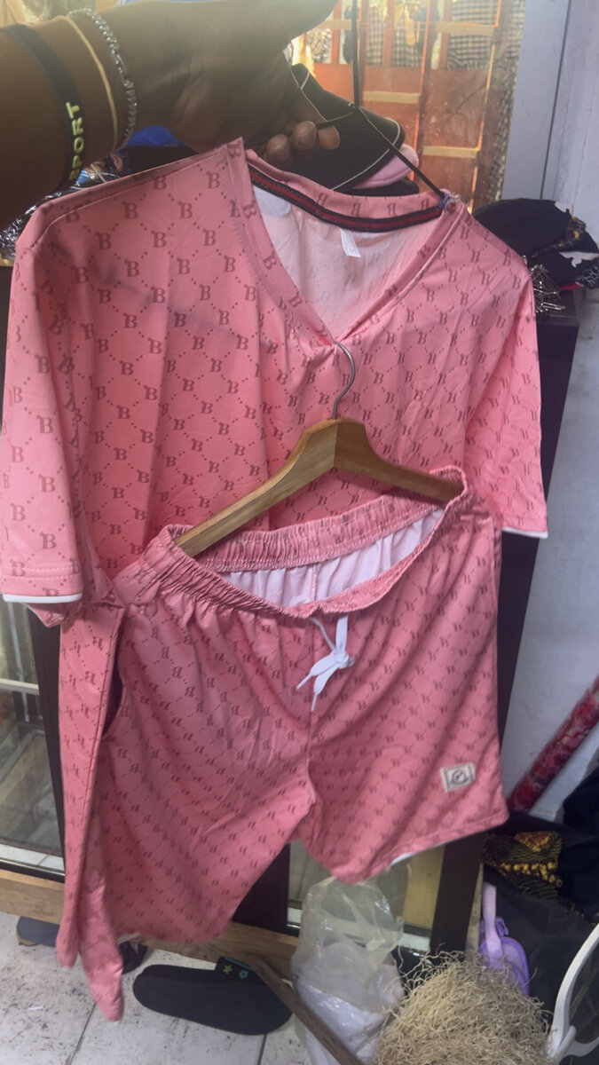 Stylish Pink Pajama Set