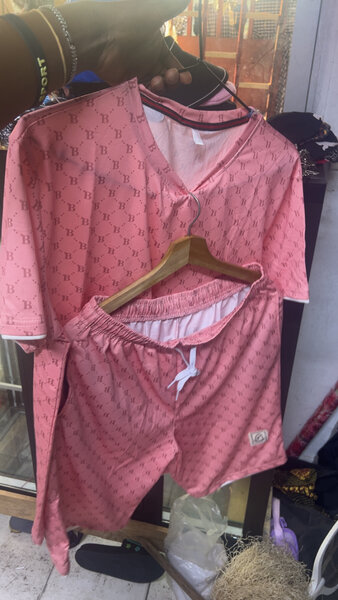 Stylish Pink Pajama Set