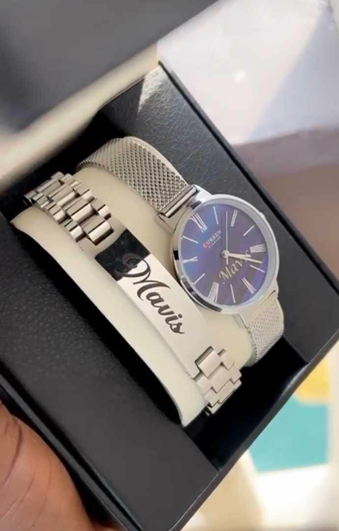 Customized watch and bracelet