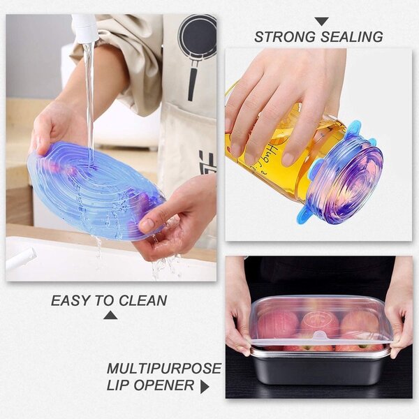 Silicone food cover