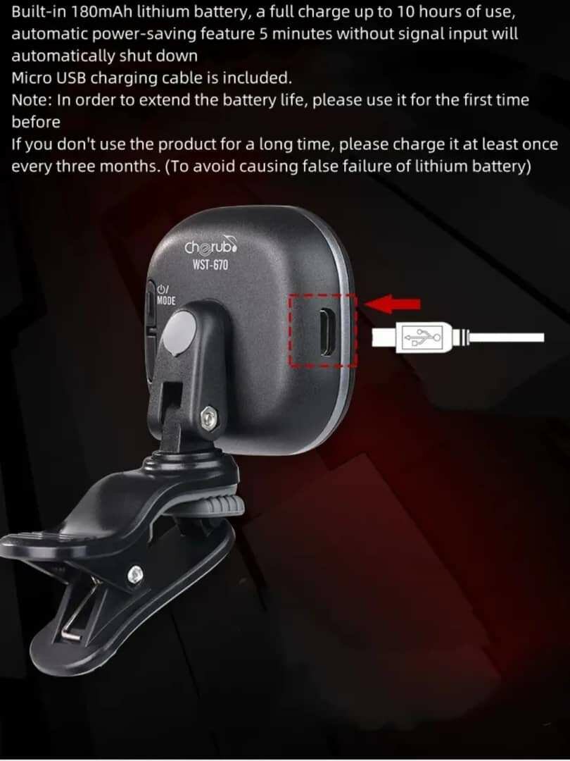 Accordeur de guitare