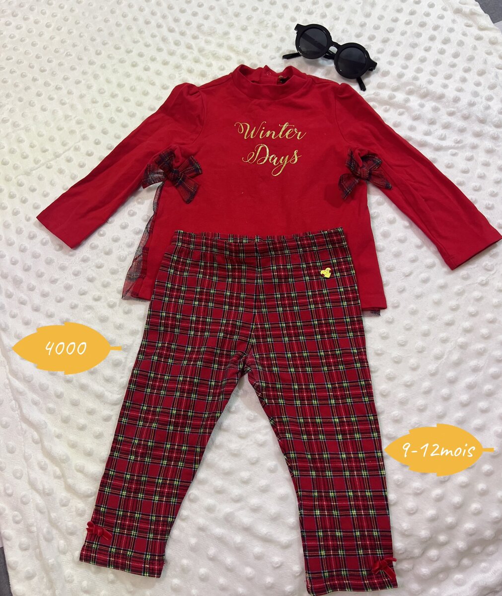 Shorts bébé à carreaux