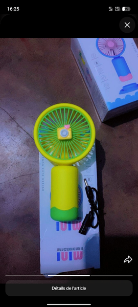 Mini Ventilateur Portable USB