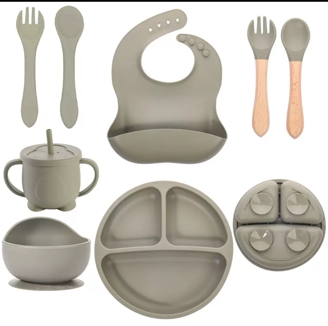 Silicone Baby Feeding Set