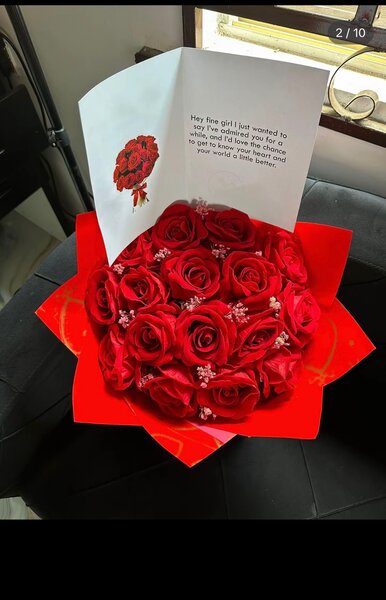 Romantic Red Rose Bouquet