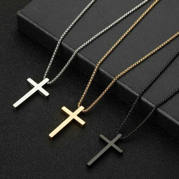 Unique Unisex cross necklace