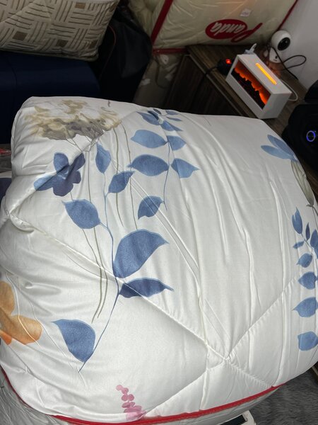 Parure de lit imprimée roses