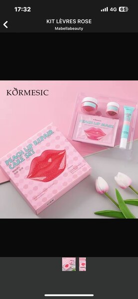 Kit Soin Lèvres Pêche