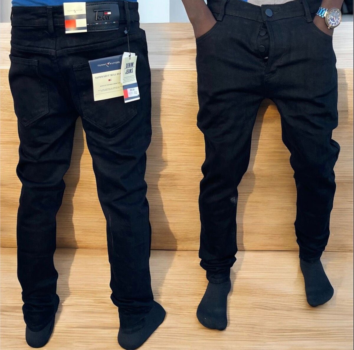 Jeans denim homme tendance