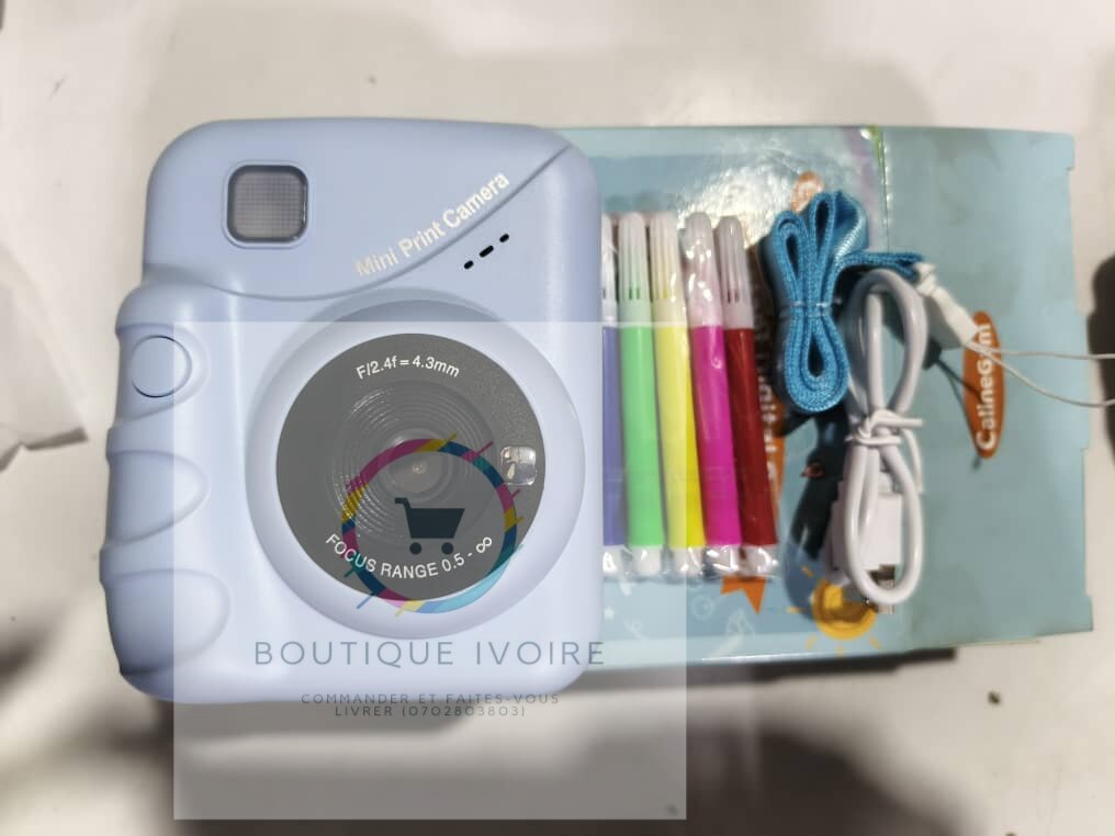 Mini Caméra Imprimante Portable
