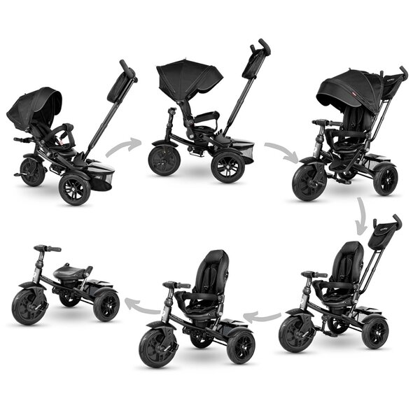 Велописпед 6в1 QPlay PREMIUM Blue