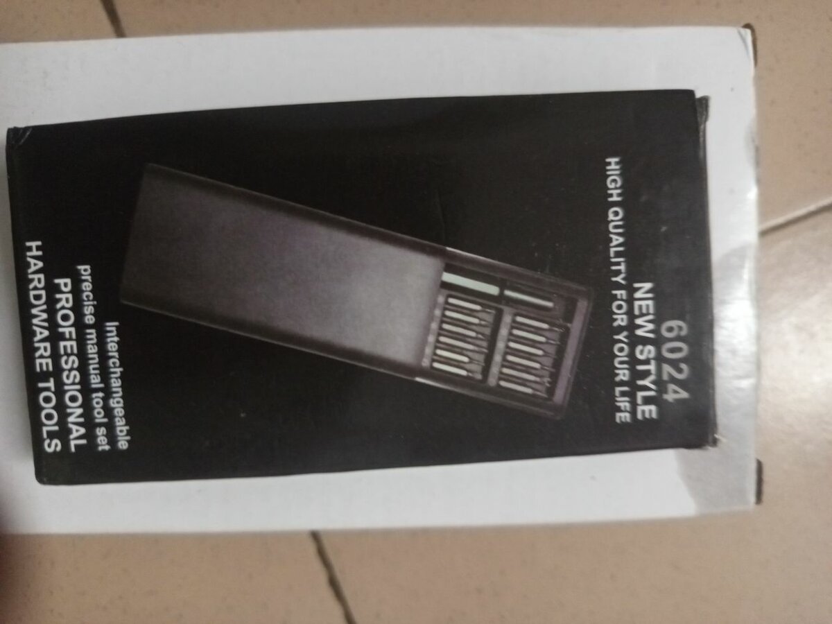 Jeu de tournevis précision 24 pièces