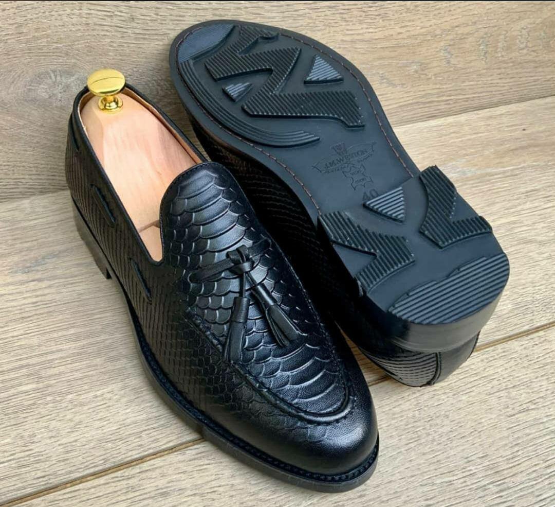 Chaussures Habillées en Cuir pour Hommes