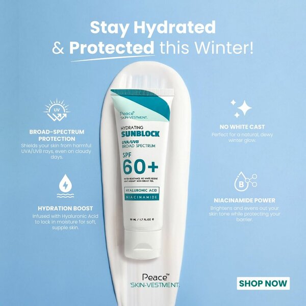 Hydrating Sun Block | UVA/UVB | SPF 60+