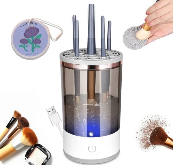 NETTOYEUR DE PINCEAU DE MAQUILLAGE