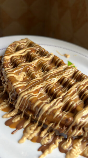 Gaufres aux trois chocolats