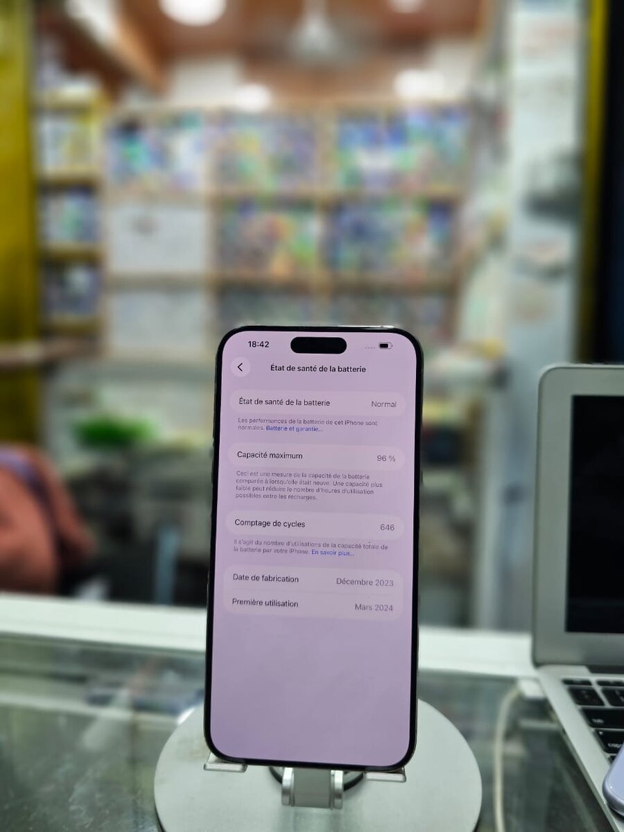 iPhone 15 Pro Max Titane 256 Go