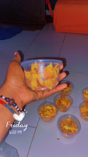Chips de mangue
