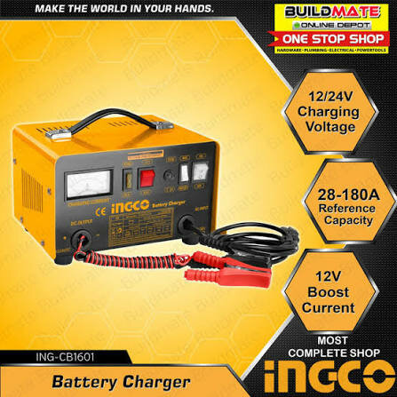 Chargeur de Batterie INGCO 12/24V