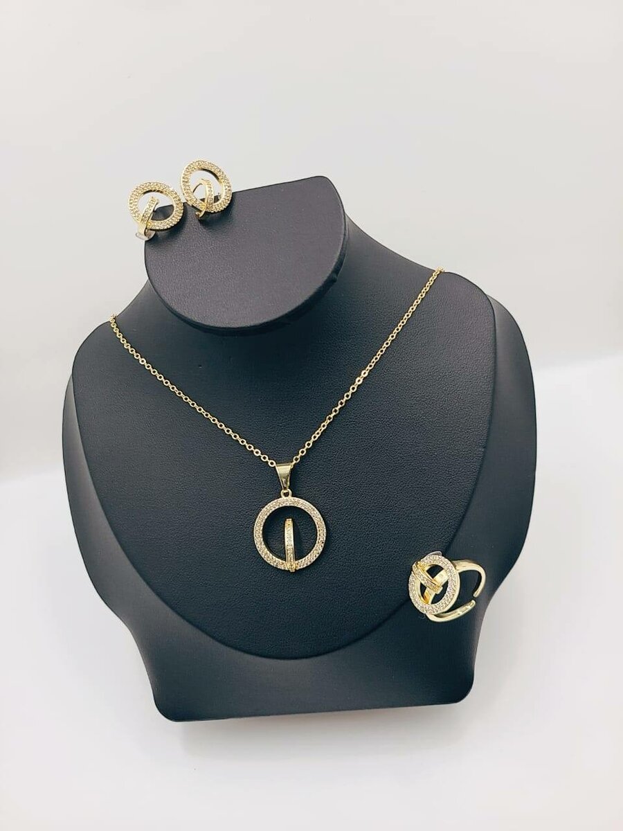 Parure Bijoux en Or Élégante