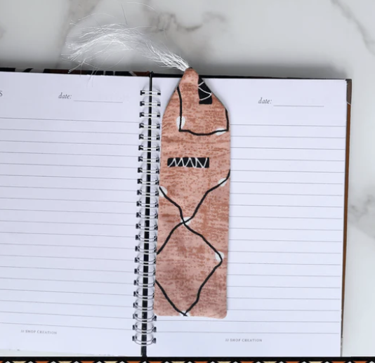 Marque-page en pagne