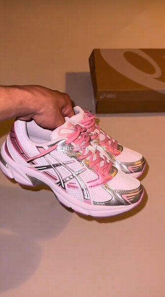 Baskets ASICS Femme Rose