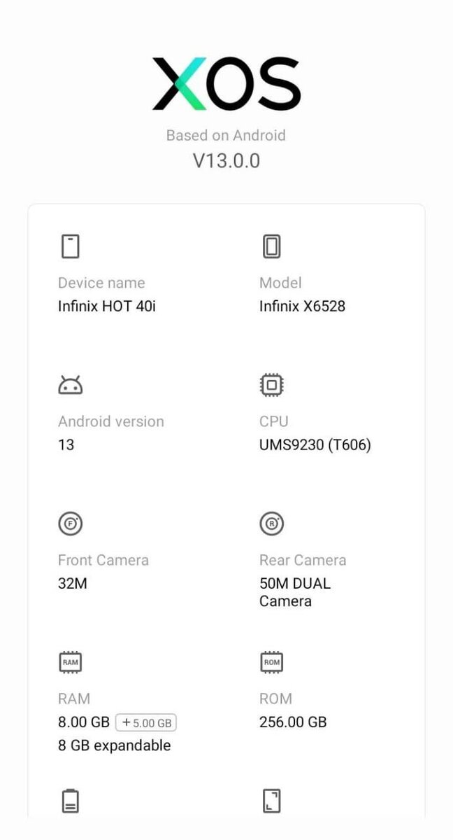 Infinix Hot 40i