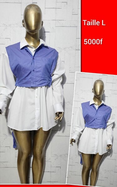 Chemise+gilet