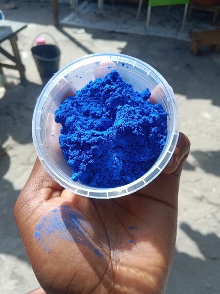 Nila bleu naturel intense