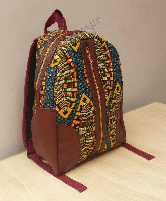 Sac à dos imprimé ethnique