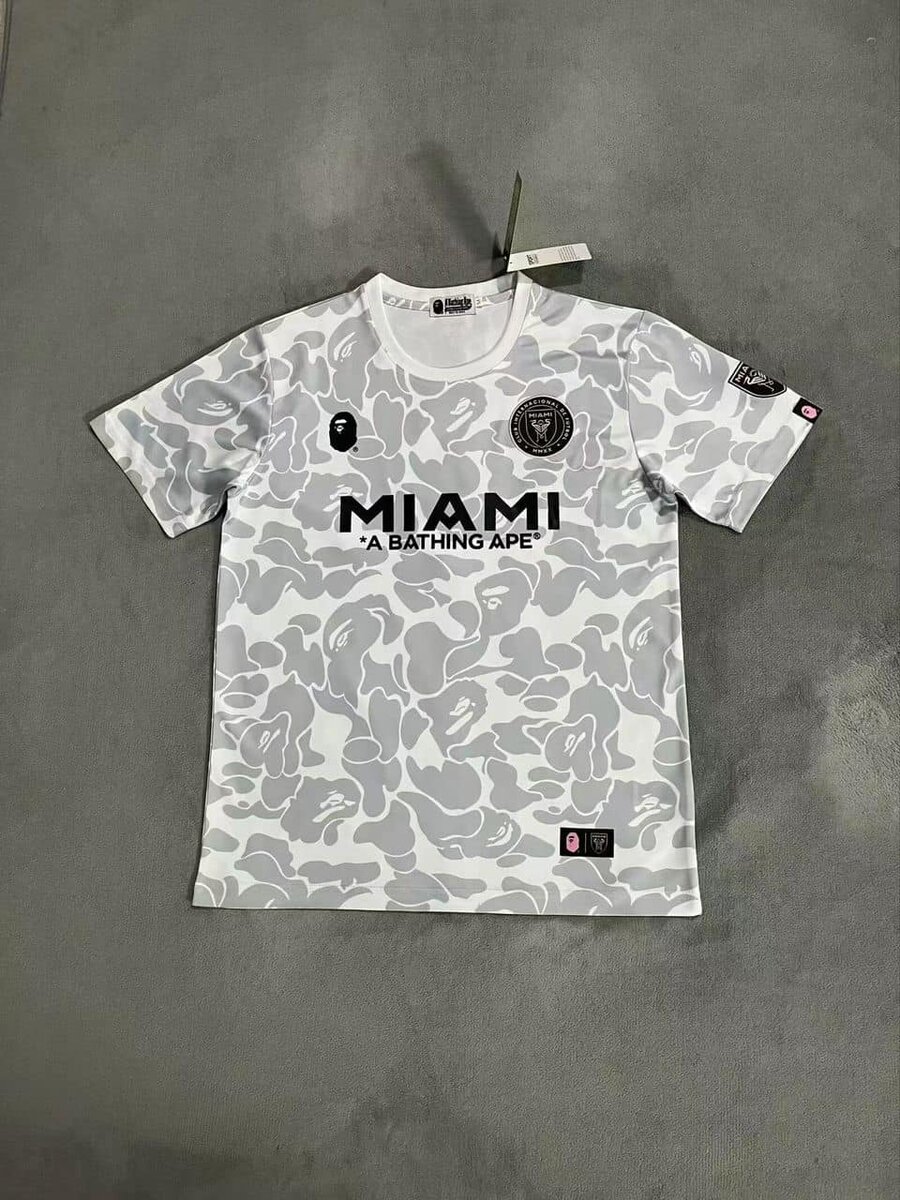 Authentic bape x miami jesery 