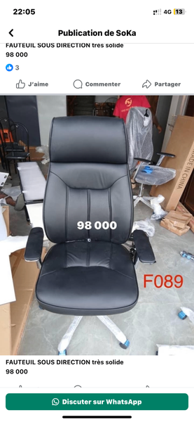 Fauteuil de Bureau Ergonomique