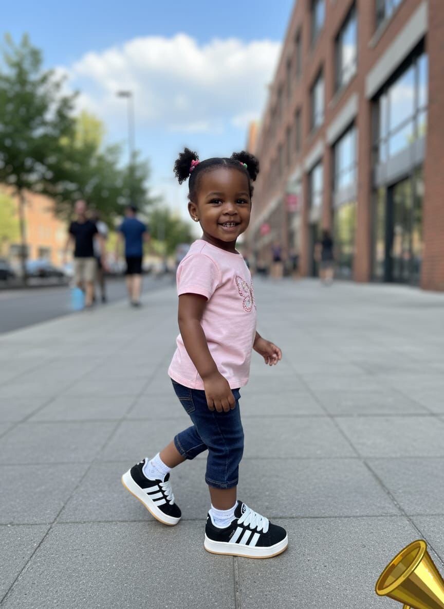 Adorables sneakers pour enfants