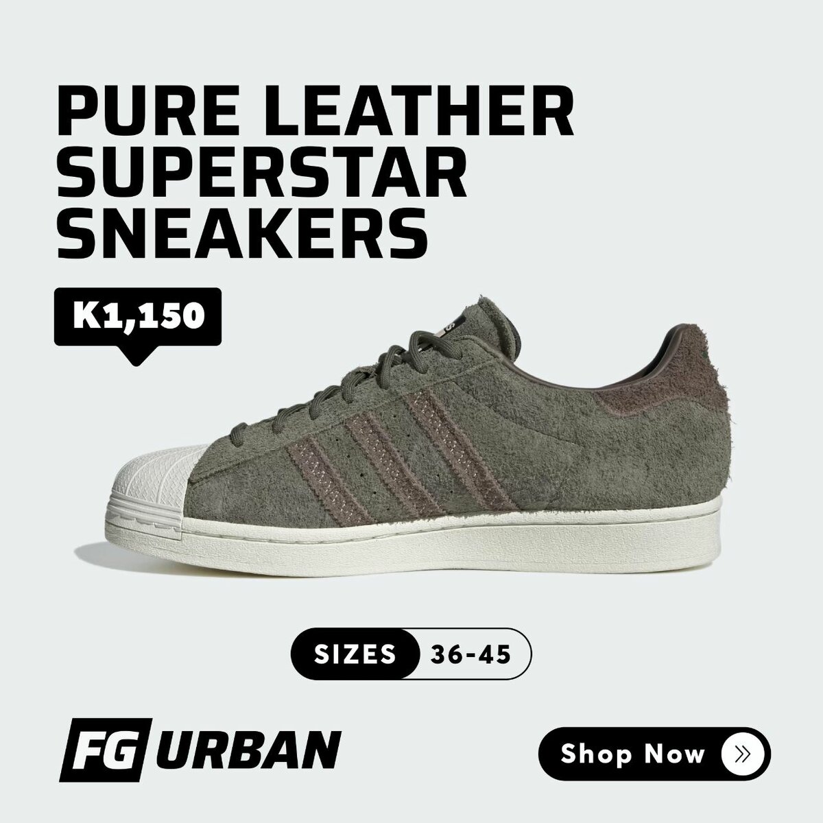 Adidas Superstar Pure Leather