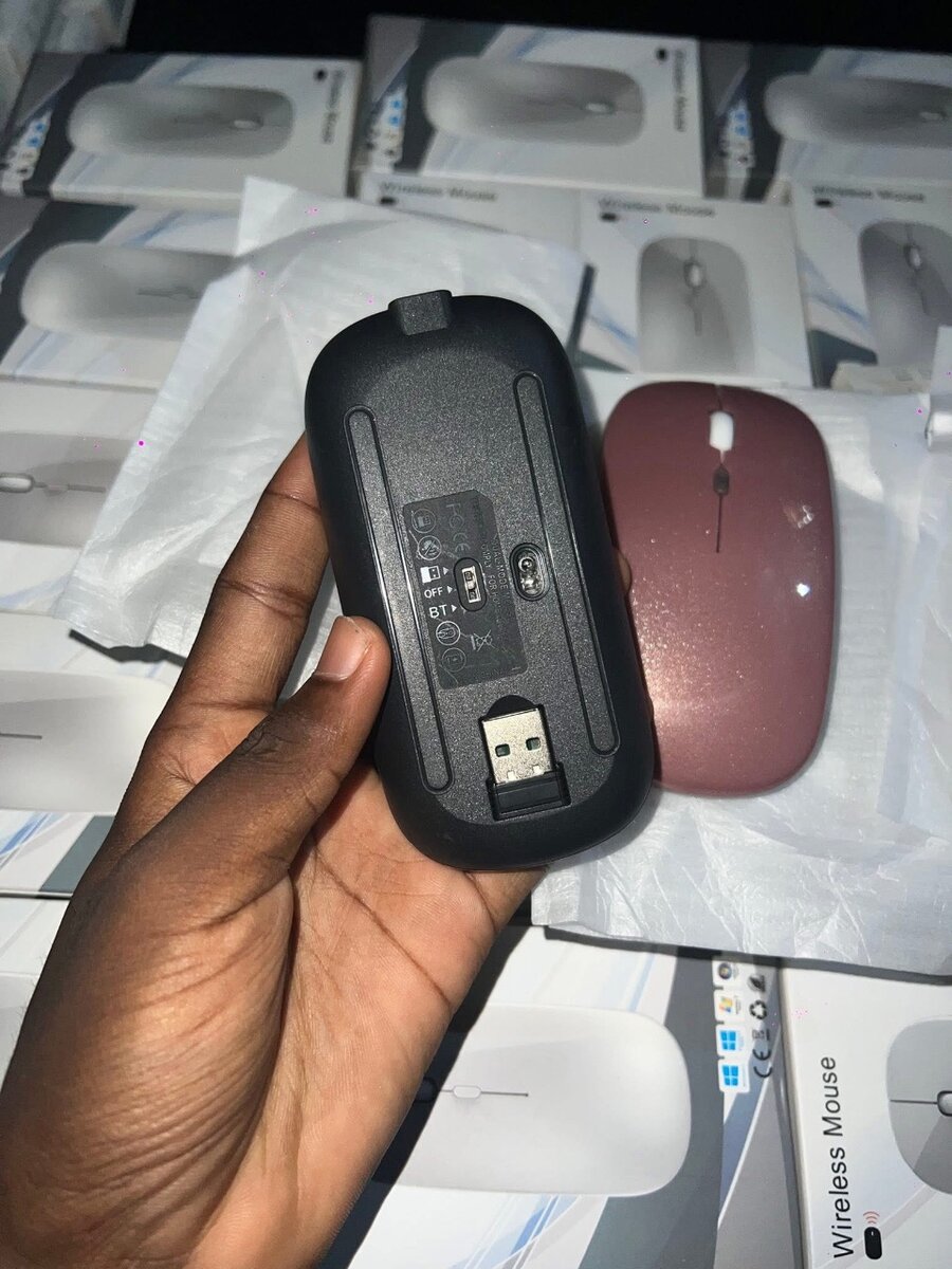 Souris sans fil élégante USB