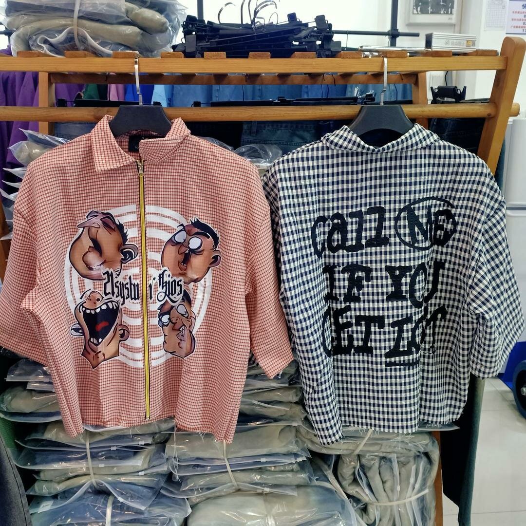 Vestes légères à carreaux