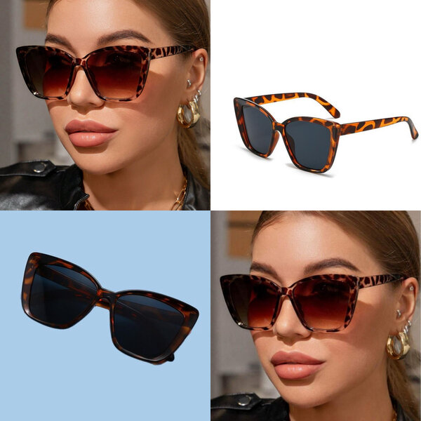 Lunettes de soleil style œil de chat