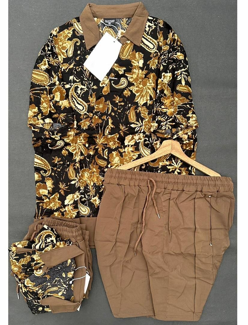 Chemise Imprimée & Culotte