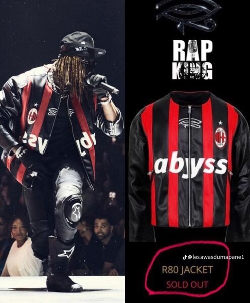 Veste de cuir pour homme