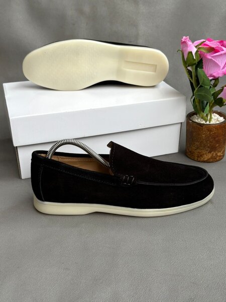 Mocassins en daim élégants pour hommes