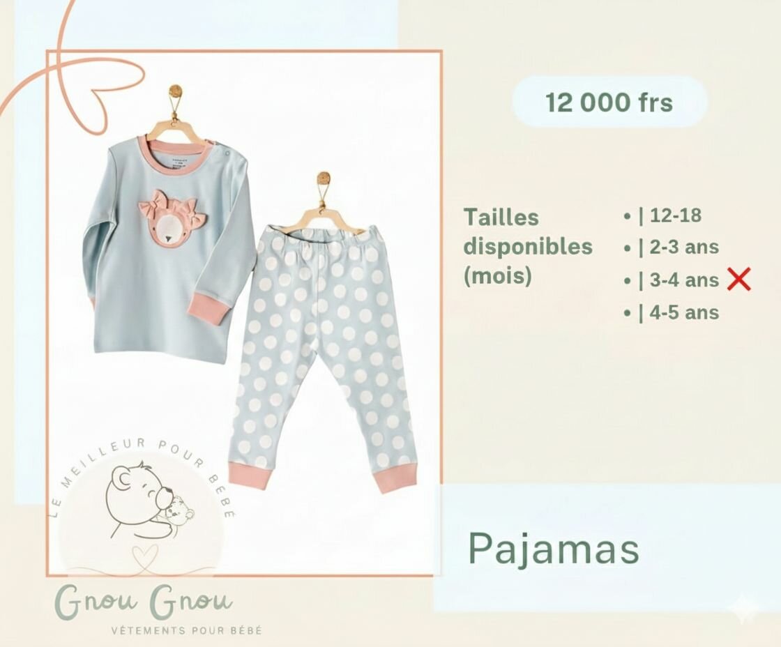 Pyjama Enfant Douillet