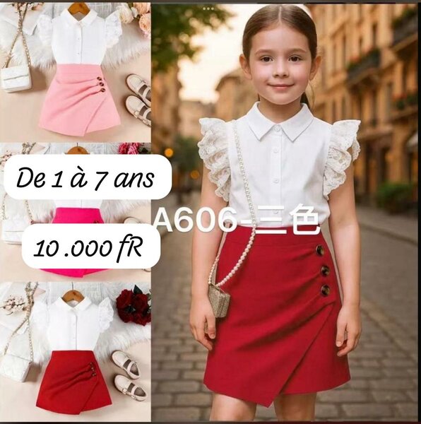 Robe enfant élégante fleur