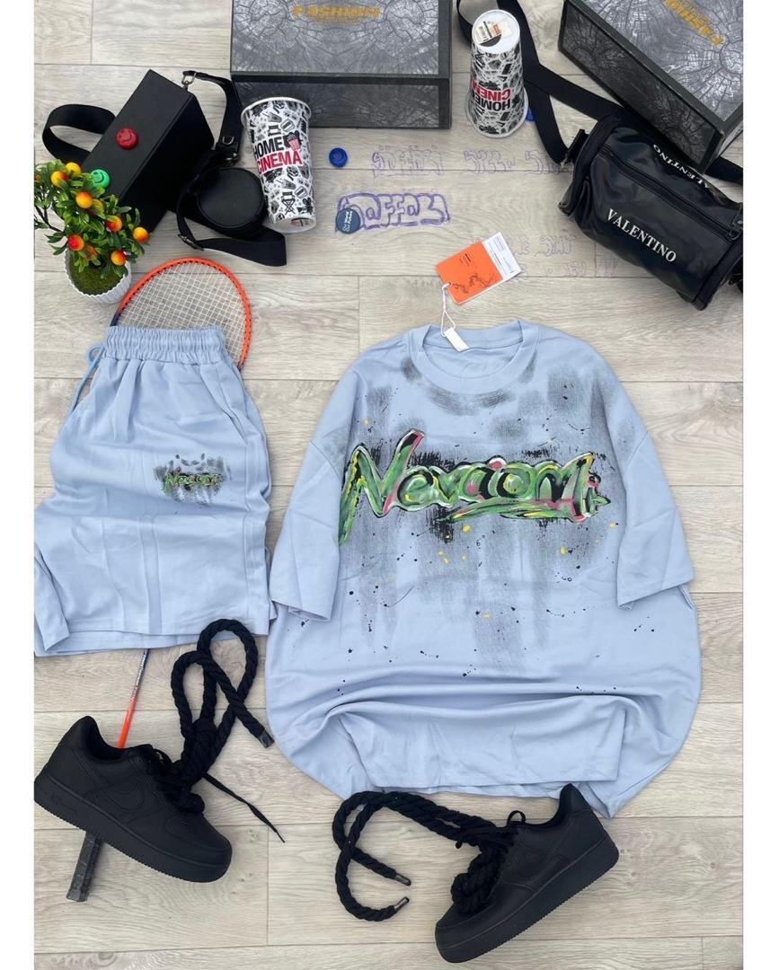 Ensemble T-shirt et Short Graphique