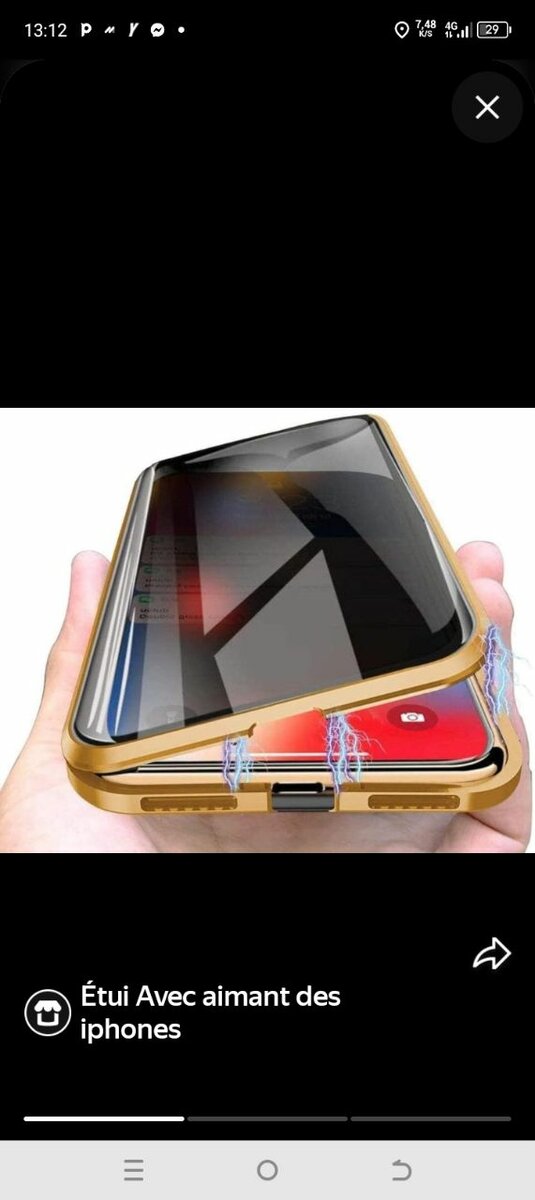 Coque Magnétique pour iPhone
