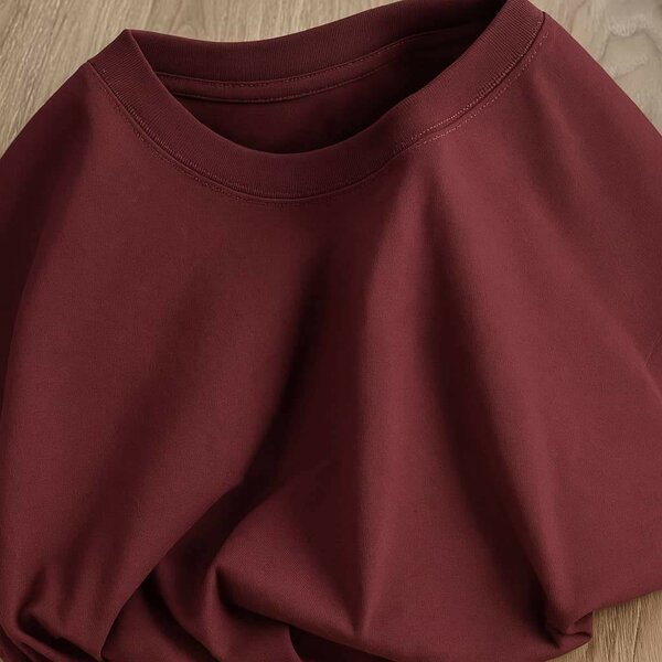 T-shirts coton couleur unie