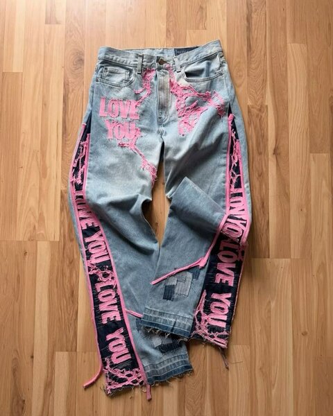 Jeans créatifs décontractés